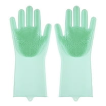 Kitchen Cleaning Supplies Silicone Dishwashing Gloves Reusable Cleaning Gloves for Efficient and Mess- Dishwashing Tasks