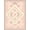 Blush Pink Mauve, Pattern 1, variant on Design&I 8'x10' Washable Area Rug Sleek Flatweave Pet Friendly Pink Blush Geometric Cross Dot Vintage Interlocking Mauve Argyle for King Size Bedroom, Under Bed