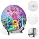 thumbnail image 4 of Battle Kitty Plato decorativo de porcelana fina (bone china), plato decorativo de cerámica para hogar, oficina, soporte de pared, platos decorativos para dormitorio - 6 pulgadas (15 cm), 4 of 6