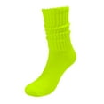 thumbnail image 3 of Hot Sale!! Women's Scrunched Slouch Socks, Cotton Boot Socks Bulk Pack for Everyday Comfort & Style Socks Solid Color Crew Socks Colorful Lightweight Cotton Athletic Socks Mint Green One Size, 3 of 4