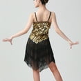 thumbnail image 2 of Whitewed Sequin Fringe Tassel Tango Dance Clothing Ballroom Dress, 2 of 2