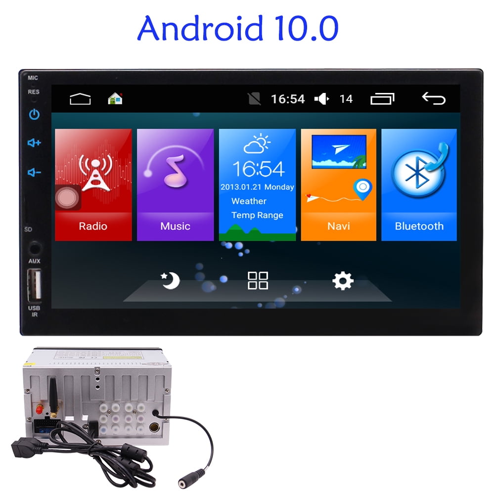Double DIN Car Stereo Android 10.0 System 7 Inch Capacitive Touch