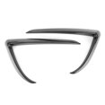 thumbnail image 2 of Front Foglight Eyebrow Eyelids Cover Trim Auto Car Accessories Fit for Tesla Model 3Carbon Fiber Style, 2 of 14