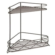 Better Homes & Gardens Diamond 2-Tier Bronze Corner Shelf, 1 Each