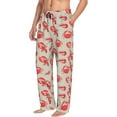 thumbnail image 6 of Kdxio Crab Lobster 1 Print Men's Sleep Pajama Pant Lounge Pants with Pockets-XX-Large, 6 of 6