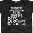 thumbnail image 4 of Inktastic So I'm Little, but I'm Gonna Be a Big Sister Girls Baby Bodysuit, 4 of 5