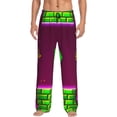 thumbnail image 2 of Lsque Geometry Dash Print Men's Pajama Pants, Lounge Pant - Comfortable Home Wear,Elastic Waistband, Stylish Design-XX-Large, 2 of 9