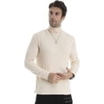 thumbnail image 5 of Men Slim Fit Lightweight Long Sleeve Pullover Top Turtleneck T-Shirt, 5 of 12