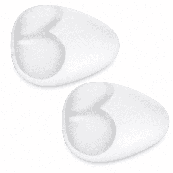FLORNIX 1 Pair Women Silicone Bra Pads Inserts Breasts Enhancer Bust Push Up Pads Swimsuit Enhancement Bra Padding Enhancers For Sports Bra Swimsuit