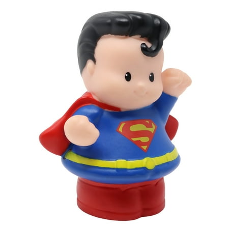 Replacement Part for Collectible Fisher-Price Little People Superheroes Super-Friends Playset W6157 - Replacement Figure Inspired by Superman