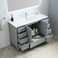 thumbnail image 5 of 48-S" Freestanding Bathroom Vanity with Sink & LED Mirror - Metal Grey, 5 of 6