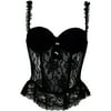 Smart & Sexy - Vintage Boudoir Triple Mesh Cupped Bustier