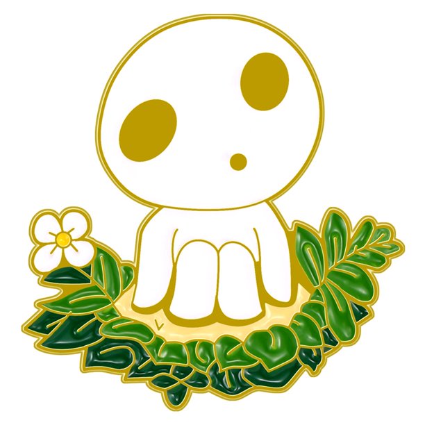 Anime Periférico Espíritu Lejos Esmalte Broche Ponyo Sin Cara Hombre Solapa Pin Recuerdo Mochila Insignia Regalo Para Amigos Gao Jiahui unisex