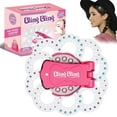 thumbnail image 1 of Trousse de Coiffage avec 180 Gemmes pour Cheveux, Machine à Gemmes Bling, Tampon pour Gemmes pour Cheveux, Outil de Coiffage Charmant Bling pour Filles et Enfants, 1 of 5