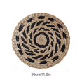 thumbnail image 3 of Nordic Style Multicolor Creative Rattan Wall Basket Wicker Wall Hanging Basket, 3 of 4