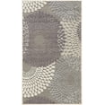 thumbnail image 3 of Nourison Graphic Illusions Modern Geometric Grey 2'3" x 3'9" Area Rug, (2' x 4'), 3 of 9