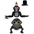 thumbnail image 3 of Juguete Mono Con Etiqueta Gorila Juguete Peluche Ultrasuave Con Etiqueta Gorila para Regalo (estilo Sombrero), 3 of 6