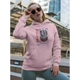 thumbnail image 2 of Eclipse Planet Techno Style Hoodie Women -Image by Shutterstock, Female XX-Large, 2 of 4