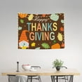 thumbnail image 2 of Hirioo Happy Thanksgiving With Gnome Print Tapestry Lightweight Fabric for Bedroom Aesthetic Home Wall Dorm Décor Living Room Decor 29x37 Inch, 2 of 8