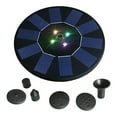 thumbnail image 1 of DOLITY Solar Floating Pump LED Lights for Garden Pond Patio Lawn 1.4W 3.7V, 1 of 9