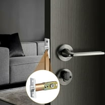 OFFIGAM Golden Adjustable Door Latch Hardware for Front Door Lock Replacement