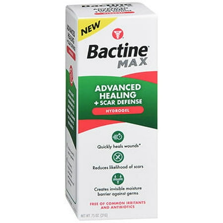 Bactine Max Advanced Healing + Scar Defense Hydrogel - .75 oz