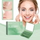 thumbnail image 1 of Fiudx Papel Absorbente de Té Verde, 100 Hojas Absorbentes, Borla Suave Incluida, Diseño Compacto y Portátil, Retoques de Maquillaje, Frescura Diaria, Pulpa 100 % Natural., 1 of 6