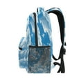 thumbnail image 4 of Backpack 16x11.4x6.9 Inches Fashion Backpack Shopping Travel Outing Backpack Blue Sky and White Clouds, 4 of 9