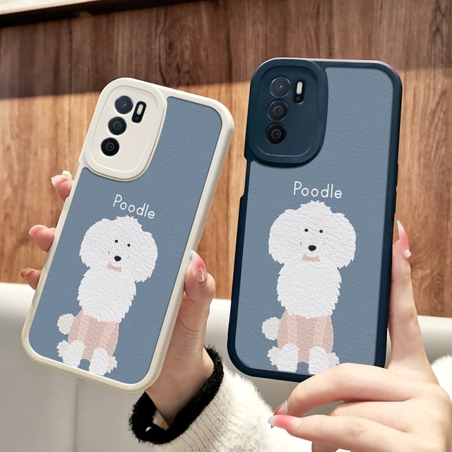 Agregue un toque de alegría a su iPhone con una divertida funda para teléfono plateada mate con diseño de dibujos animados