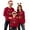 1-Red, variant on GJSYRH Matching Christmas Sweatshirts for Family Holiday Xmas Pullover Tops Couples Womens Mens Kids Boys Girls Shirts