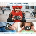 thumbnail image 6 of Digital Camera HD 1080P 16X Digital Zoom with 2.4 Inch LCD Screen Compact Point and Shoot Camera Beginner Camera-Black, 6 of 7