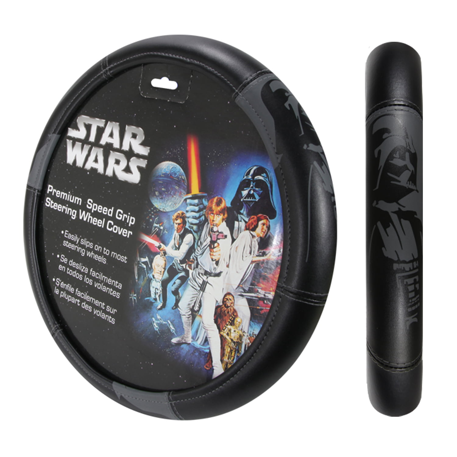 Plasticolor 006736R01 Star Wars Darth Vader Steering Wheel Cover 