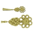 thumbnail image 3 of Ywmsfl Chinese Knots Tassels Buckle Sewing on Buttons 1Pair Knot Tassels for Traditional Cheongsam Scarf Cardigan Costume Decor, 3 of 9