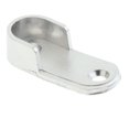 thumbnail image 4 of Paquete - Soportes de extremo de vástago ovalado para pequeña sala con de tornillos - 45 x 20 mm, 16 mm de diámetro Espesar Soledad Soporte de brida, 4 of 10
