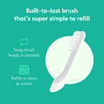 quip Electric Toothbrush, BuiltIn Timer + Travel Case, Slate Metal