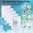 thumbnail image 3 of Ruanlalo 10Pcs Fragrance Tablet Long Lasting Replacement Solid Car Air Vent Clip Freshener Refill Tablet Vehicle Supplies, 3 of 6