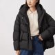 thumbnail image 4 of Chaqueta de plumón para mujer, nueva ropa de abrigo de invierno, gruesa, holgada, cálida, con capucha, ropa de pan, ropa de nieve de moda sólida, abrigos acolchados cortos, 4 of 5