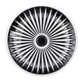 thumbnail image 1 of 4 Pcs 17in Hubcaps Wheel Covers ,Wheel Rim Covers Universal Fit for 17 Inch Steel Wheels, Snap On Design, ABS Material with Secure Clip On for Cars Trucks SUVs, 1 of 7