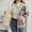 Pink, variant on Women's Plaid Sherpa Lined Jacket Hooded Fleece Coat Oversized Zip Up Winter Outerwear​​, Gray