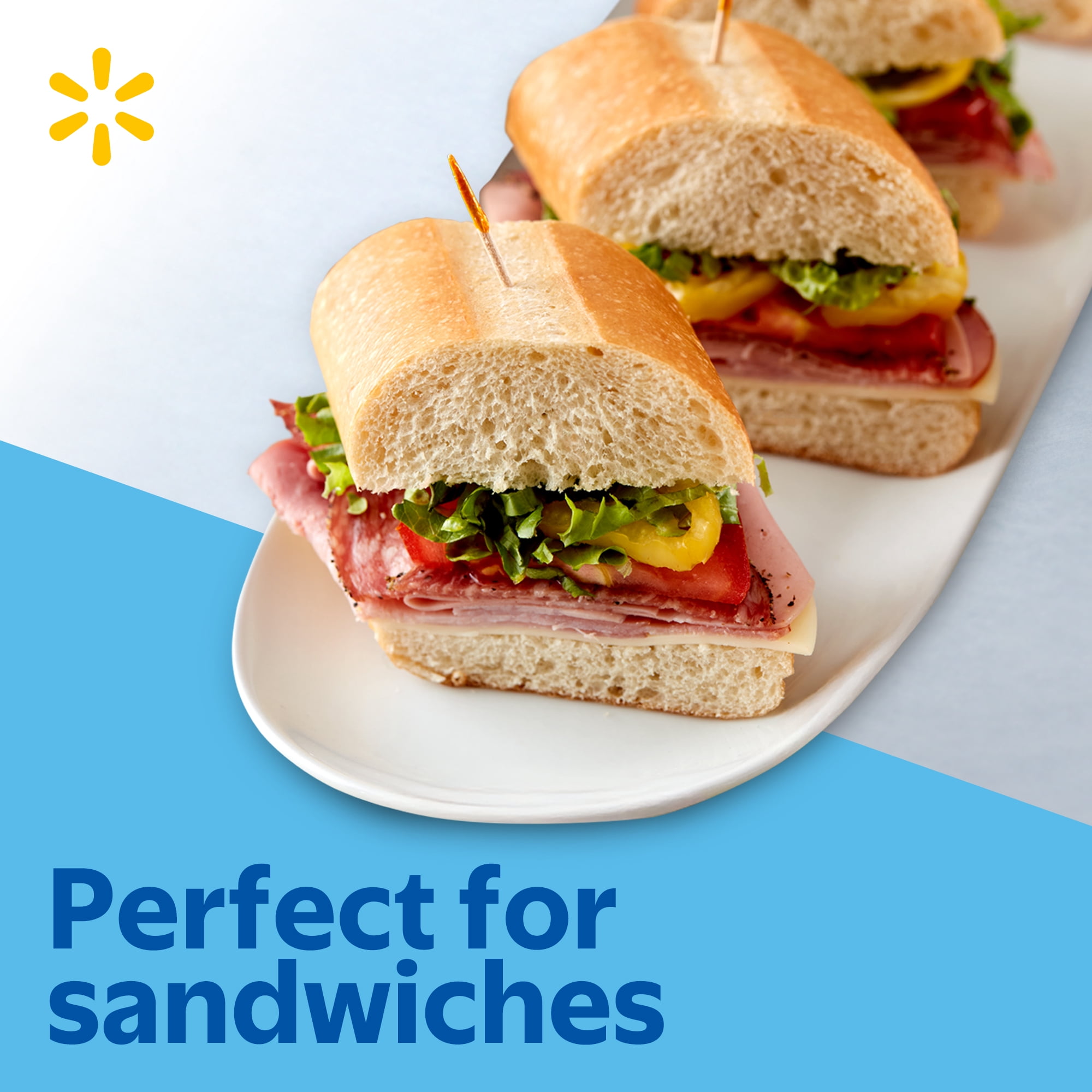 Freshness Guaranteed White Sub Bakery Bread Rolls, 4 oz, 2 Count