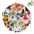 thumbnail image 4 of (BT319) 22 Uds. Pintura Diamantes Nueva DIY Con Pegatinas Aleatorias Gnomos Dibujos Animados Diamantes Reales (2 Pequeñas), 4 of 9