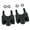 thumbnail image 2 of M MATI 7/8" Heavy Duty Black Handlebar Risers 30mm Height for Motorcycle ATV Dirt Bike, 2 of 8