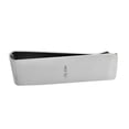 thumbnail image 2 of Bling Jewelry Mens Basic Large Wide Strong Money Clip Card Holder Silver Plated Stainless Steel, 2 of 6