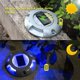 thumbnail image 2 of Luces LED solares para suelo, luces para escaleras de jardín, luces para terraza, lámparas empotradas a prueba de agua, caminos de entrada, patios, muelles, marcadores de carretera, postes solares,, 2 of 5