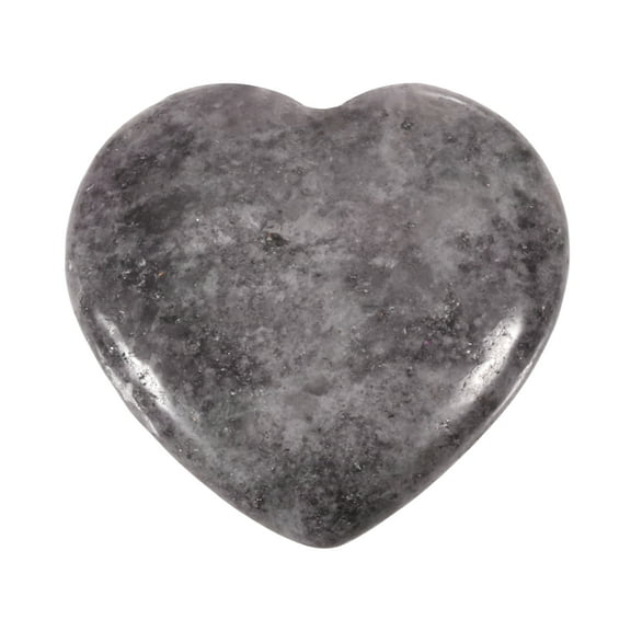 Uxcell Thumb Worry Stone for Anxiety, 1.2" Natural Heart Crystal Stone, Polished Gemstone Hand Carved Pocket Rock Anxiety Crystals for Women Stress Gifts Meditation, Purple