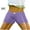 Purple, variant on Ovbmpzd Gray Boy Shorts Cotton High Waist 2 Pack Solid Compression Fit Shorts Jeans for Kids Girls 4 Years