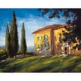 thumbnail image 3 of Downs, Michael 24x20 Black Modern Framed Museum Art Print Titled - A Rural Villa, 3 of 5