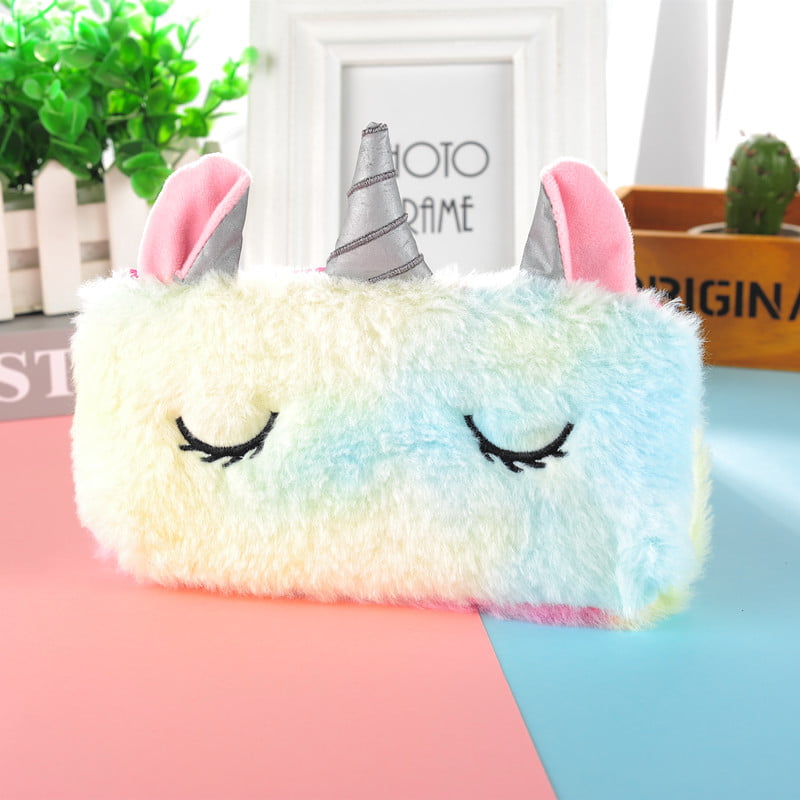 Pencil Cases for Girls Kawaii Stationery Pencil Bags Plush Pillow School  Supplies Pencil Pouch Back To School