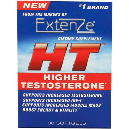 ExtenZe HT supérieur de testostérone Compléments alimentaires Gélules, 30 count