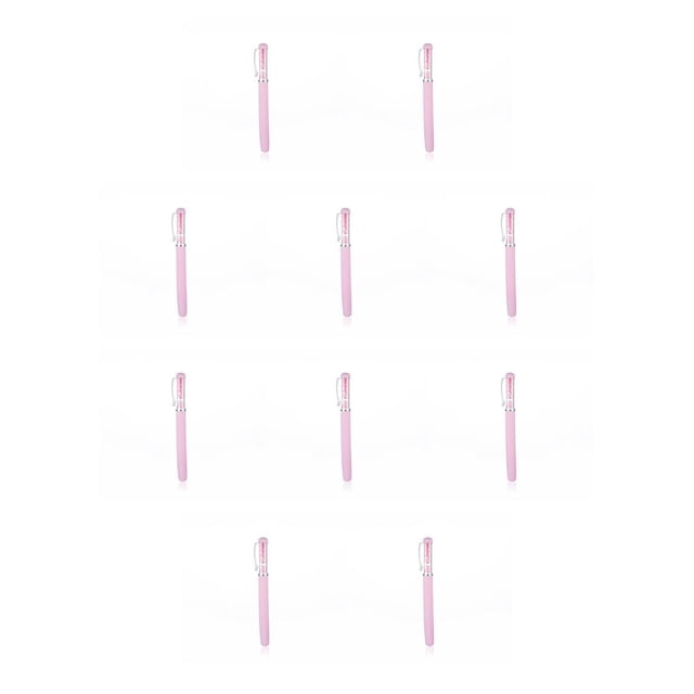 Wosthever Pluma de pintura de diamantes de imitación, herramientas de perforación de agarre cómodo, accesorio de bordado de diseño único, manualidades rosado 10piezas Wosthever CBP388903